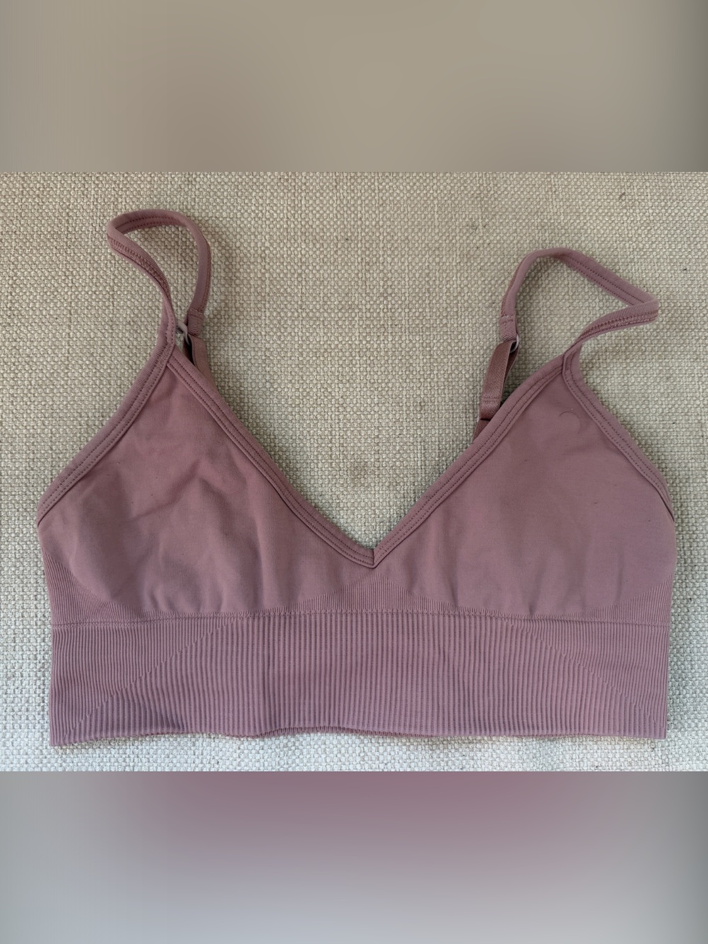 lululemon athletica Mauve Seamless Bralette